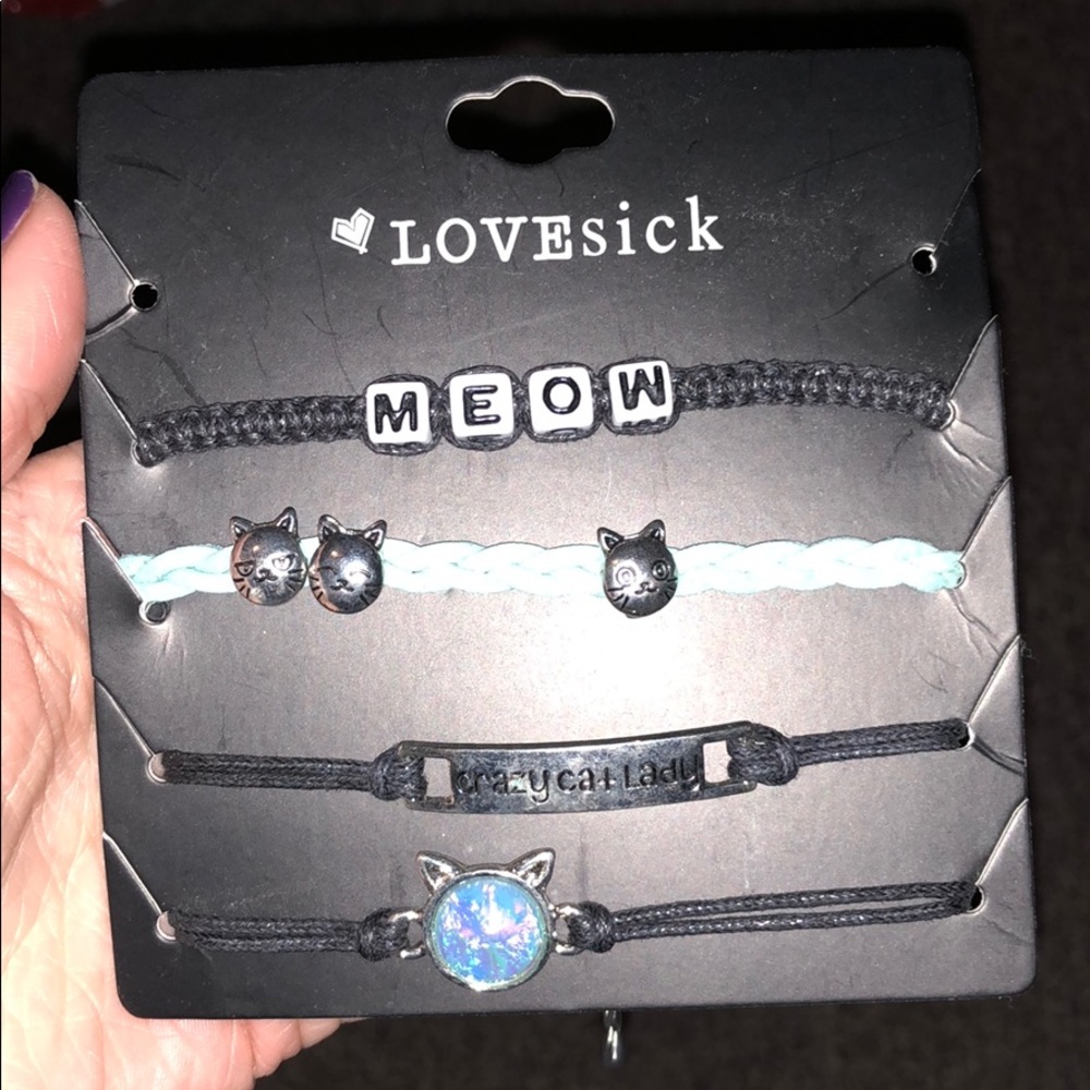 Crazy cat lady bracelets